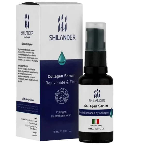 سرم جوانساز شیلاندر حاوی کلاژن حجم 30 میلی لیتر